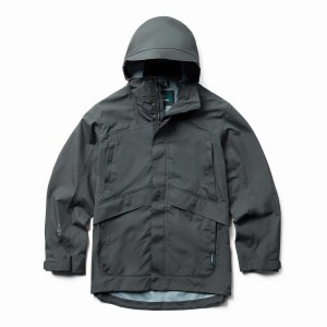 Kurtki Wolverine Torrent 3L Rain Shell Męskie Szare | AAL3574YK