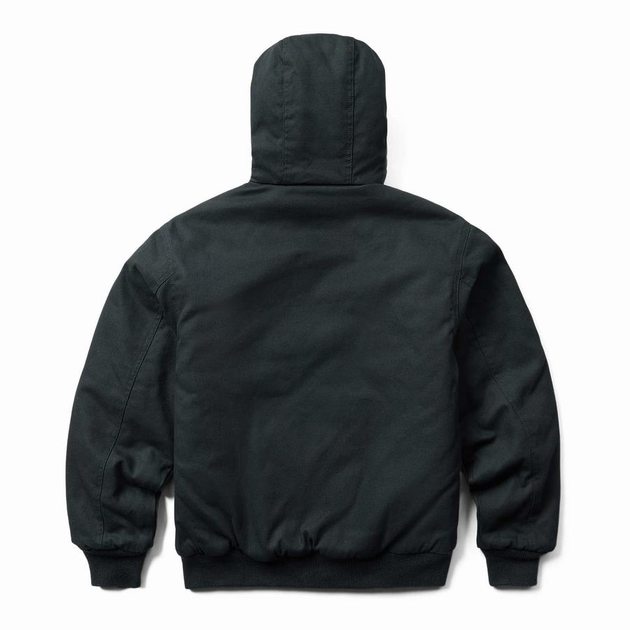 Kurtki Wolverine Jaxon Hooded Big & Tall Męskie Czarne | XLG467PT